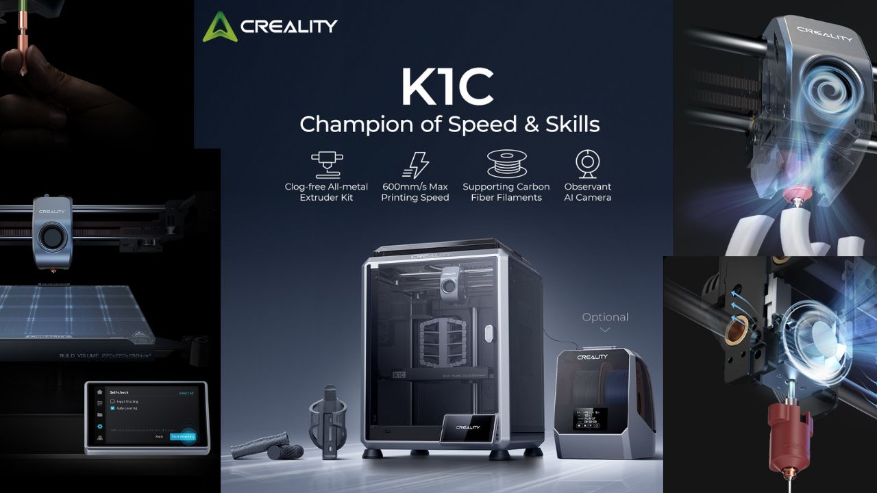 Creality K1C 3D Printer Release