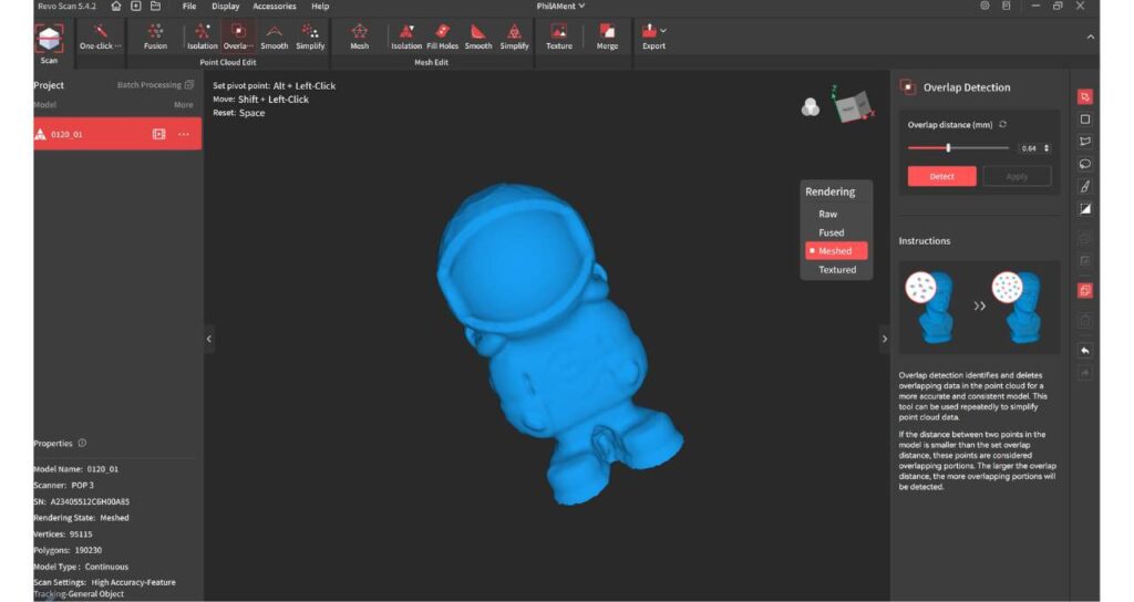 Revopoint_POP_3_Scanner_Test_Cases_MatterHackers-_Statue_04
