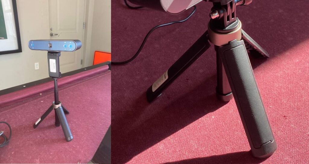 Revopoint_POP_3_Scanner_Tripod and Scanner