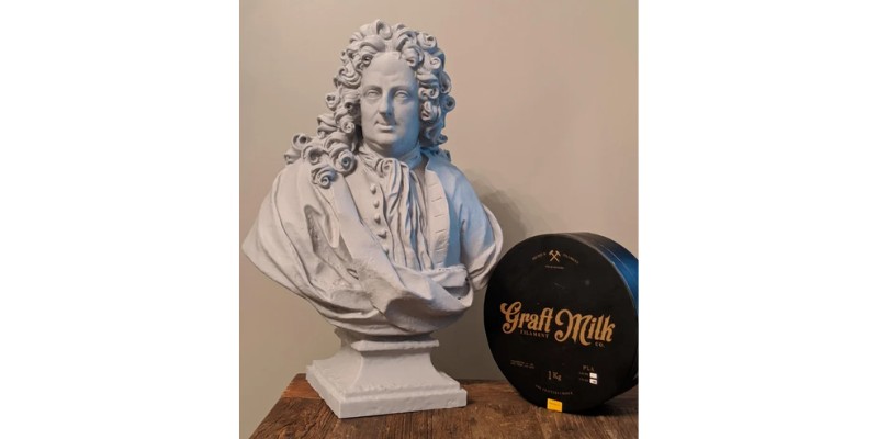 This 15-inch tall no infill model consumed a total of 500g PLA with .8mm nozzle at 0.2m layer height on a CR10 S5 printer